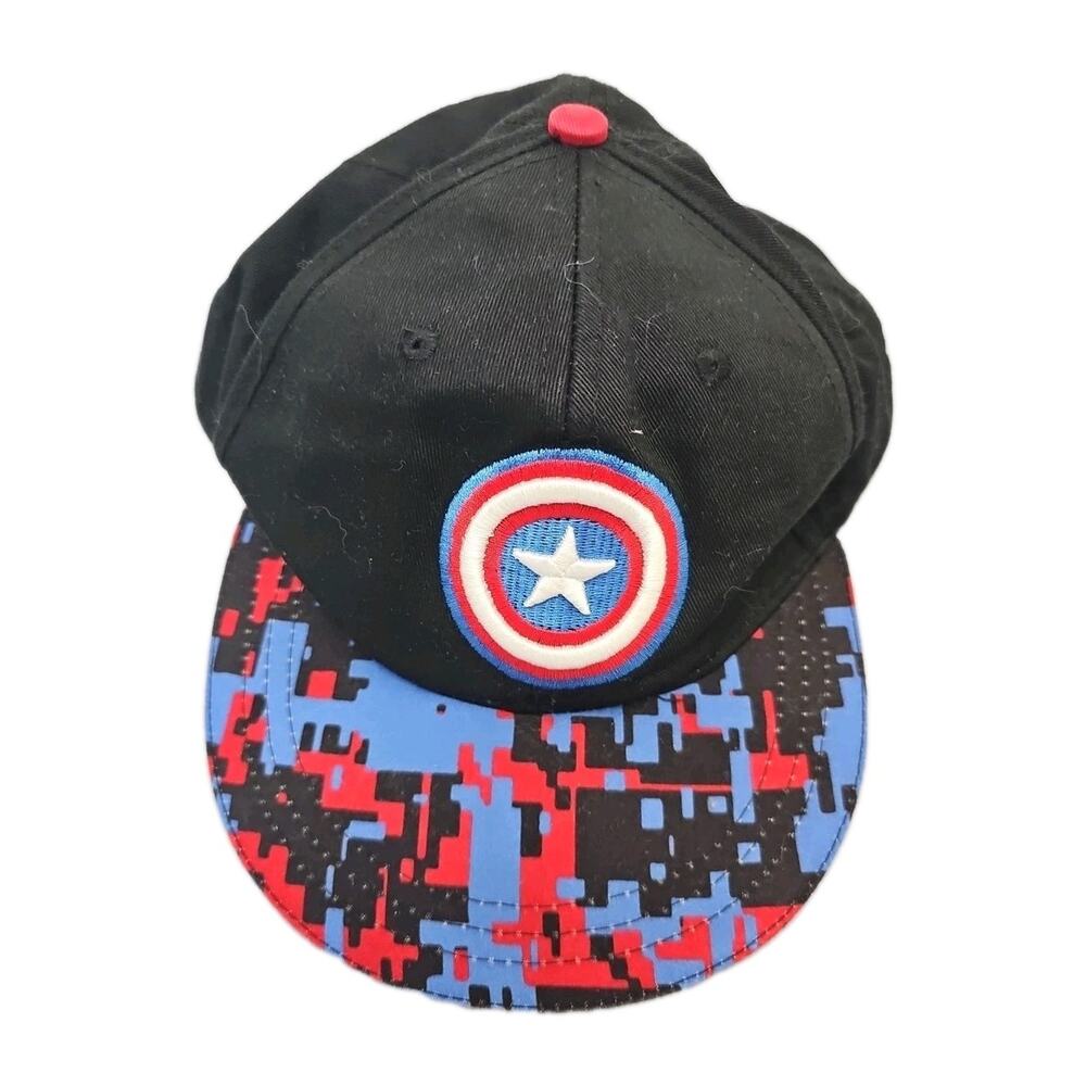 Marvel Captain America Hat Civil War Snapback Hat Adjustable Cap Flat Brim Movie